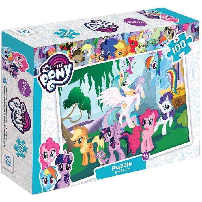 Ca Oyun 5010 My Little Pony 100 Parça Kiz Çocuk Puzzle - 1