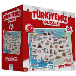 Ca Puzzle Türkiyemiz Yer 5079 - CA Games