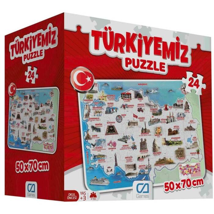 Ca Puzzle Türkiyemiz Yer 5079 - 1