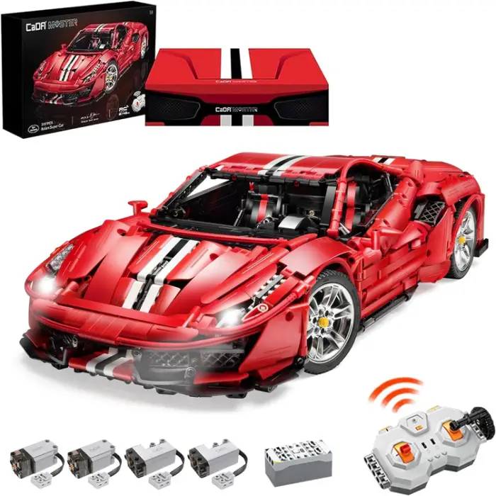 CaDA C61042W CaDA MASTER Red Super Car 1:8 inkl Power System C61042W - 1