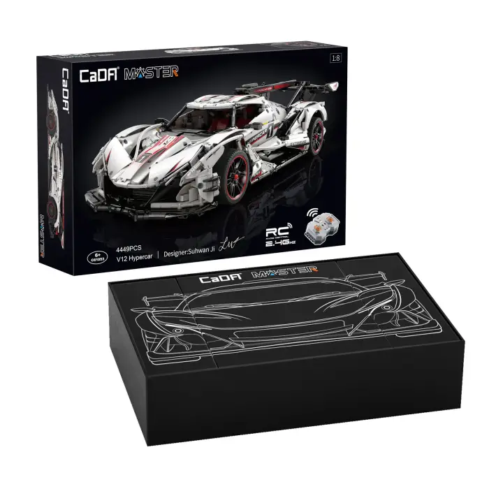 CaDA V12 Hypercar - 4449 pcs C61053W - 1