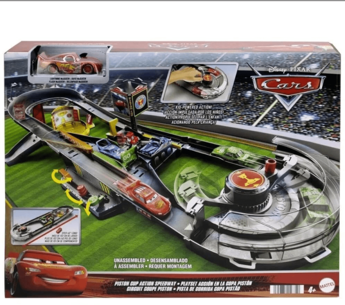 Cars Piston Cup Speedway Oyun Seti HPD81 - 5