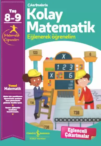 Çıkartmalarla Kolay Matematik (8-9 Yaş) İş Bankası Kültür Yayınları - 1