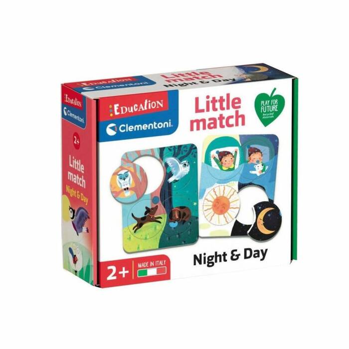 Clementoni Little Match Gece ve Gündüz +2 yaş 16716TR - 1