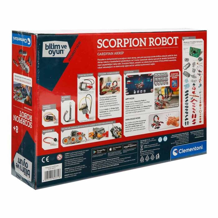 Clementoni Robotik Laboratuvarı Scorpion Robot 64331 - 2