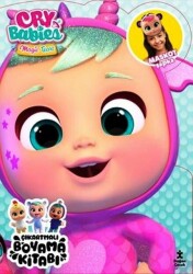 Cry Babies Magic Tears-Çıkartmalı Boyama Kitabı-Maskot Şapka - Doğan Çocuk