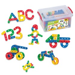 Dede Oyuncak Click Clack Puzzle Küçük Box 96 Parça - Dede Oyuncak