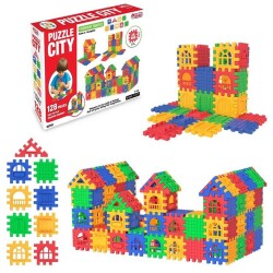 Dede Oyuncak Puzzle City 128 Parça - Dede Oyuncak