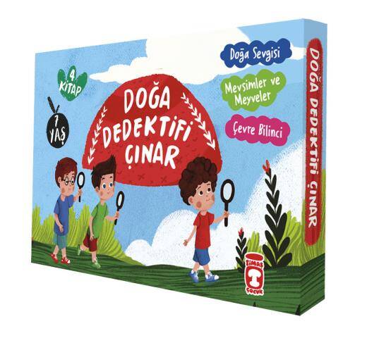 Doğa Dedektifi Çınar (4 Kitap) Timaş Yayınları - 1