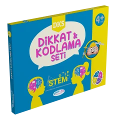 Doku AES Yayınları Dikkat Kodlama Seti 4+ - 1