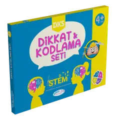 Doku AES Yayınları Dikkat Kodlama Seti 4+ - 1