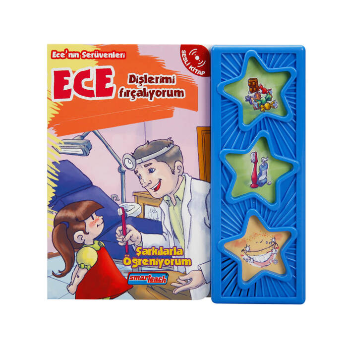 Ece Dişlerimi Fırçalıyorum (Sesli Kitap) Smarteach - 1