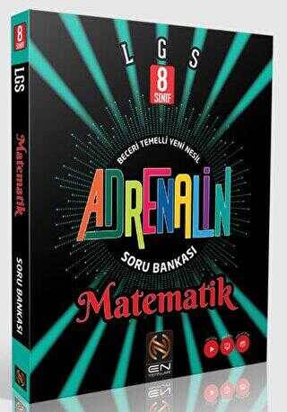 En Yayınları 8. Sınıf LGS Matematik Adrenalin Soru Bankası - 1