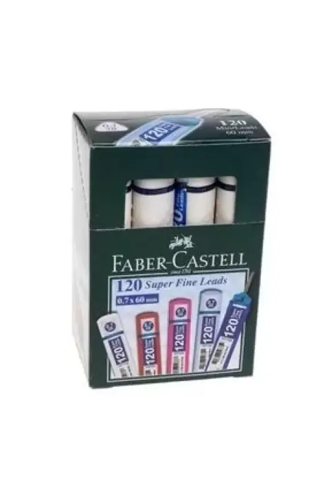 Faber Castell 120 Li Kalem Ucu 0.7mm 1 Paket 12 Adet // Beyaz - 1