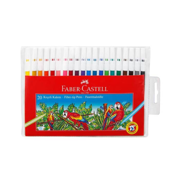 Faber-Castell Keçeli Kalem 20Li - 1