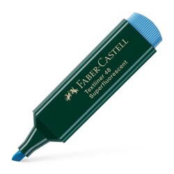 Faber-Castell Mavi Fosforlu Kalem - Faber Castell