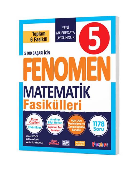 Fenomen 5 Matematik Fasikül Seti (1-2-3-4-5-6. SAYILAR) - 1