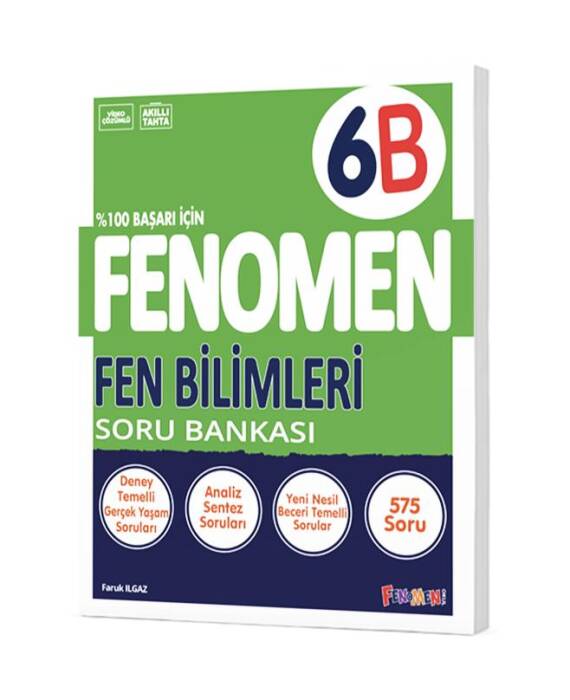 Fenomen 6.Sınıf Fen Bilimleri B Soru Bankası - 1