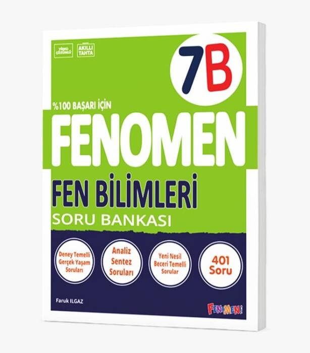 Fenomen Okul Yayınları 7. Sınıf Fen Bilimleri B Fenomen Soru Bankası - 1