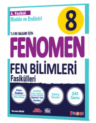 Fenomen Kitap 8. Sınıf Fen Bilimleri 4. Fasikül Madde ve Endüstri - Fenomen Yayıncılık