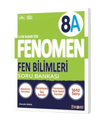 Fenomen 8 Fen Bilimleri (A) Soru Bankası - Fenomen Yayıncılık