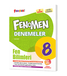 Fenomen 8 Fen Bilimleri Denemleri 28 li Deneme Fenomen Kitap - Fenomen Yayıncılık