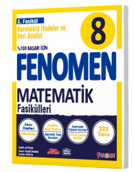 Fenomen 8 Matematik 3.Fasikül (Kareköklü İfadeler ve Veri Analizi) - Fenomen Yayıncılık