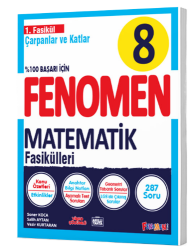 Fenomen 8.Sınıf Matematik 1.Fasikül (Çarpanlar ve Katlar ) - Fenomen Yayıncılık