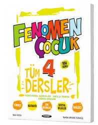 Fenomen Çocuk 4. Sınıf Tüm Dersler Yeni Nesil Soru Bankası - Fenomen Yayıncılık