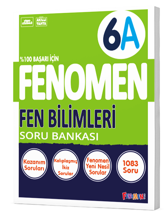 Fenomen Okul 6. Sınıf Fen Bilimleri A Fenomen Soru Bankası - 1