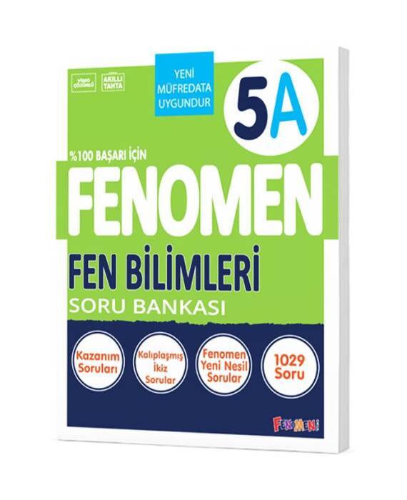 Fenomen Okul Yayınları 5. Sınıf Fen Bilimleri A Fenomen Soru Bankası - 1