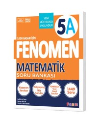 Fenomen Okul Yayınları 5. Sınıf Matematik A Soru Bankası - Fenomen Yayıncılık