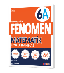 Fenomen Okul Yayınları 6. Sınıf Matematik A Soru Bankası - Fenomen Yayıncılık