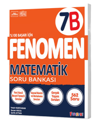 Fenomen Okul Yayınları 7. Sınıf Matematik B Fenomen Soru Bankası - Fenomen Yayıncılık