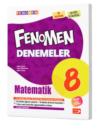 Fenomen Okul Yayınları 8. Sınıf LGS Matematik 28 li Deneme - Fenomen Yayıncılık