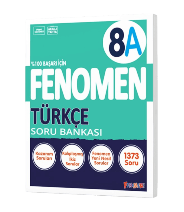Fenomen Okul Yayınları 8. Sınıf LGS Türkçe A Fenomen Soru Bankası - 1