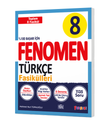 Fenomen Okul Yayınları 8. Sınıf Türkçe Fenomen Fasikülleri - Fenomen Yayıncılık