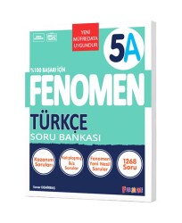 Fenomen Yayınları 5. Sınıf Türkçe A Soru Bankası - Fenomen Yayıncılık