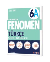 Fenomen Yayınları 6. Sınıf Türkçe A Soru Bankası - Fenomen Yayıncılık