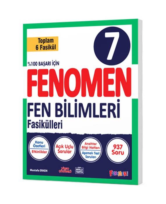 Fenomen Yayınları 7 Sınıf Fen Fasikülleri Konu Özetli Soru Bankası - 1