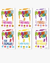 FenomenÇocuk3Set 6 Kitap (Matematik1 Matematik2 Türkçe Fen Hayat Bil. Haftalık Ödev Fasikülleri) - Fenomen Yayıncılık