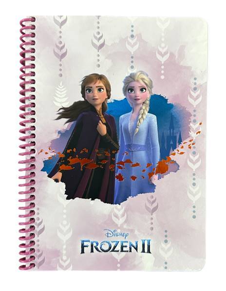 Frozen A5 60 Yaprak Karton Kapak Spiralli Defter - 1