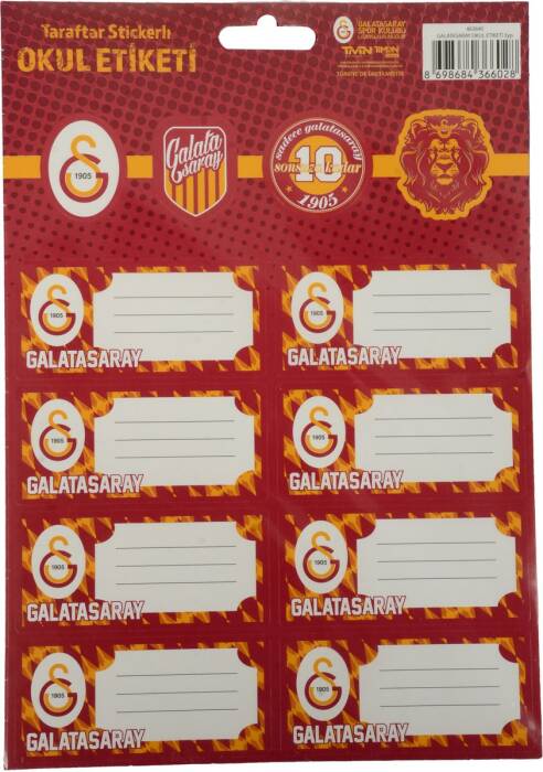 Galatasaray Okul Etiketi 3 Yp - 1