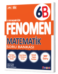 Fenomen Okul Yayınları 6. Sınıf Matematik B Soru Bankası - Fenomen Yayıncılık