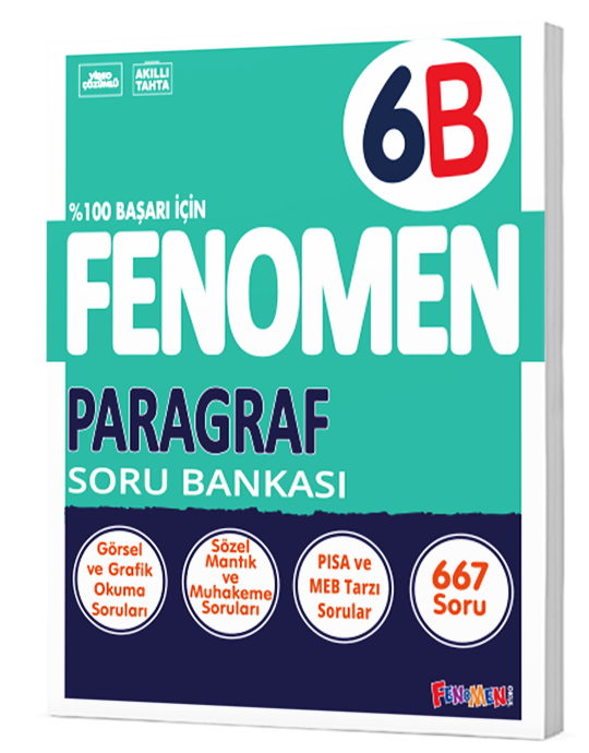 Gama Okul Yayınları 6. Sınıf Paragraf B Fenomen Soru Bankası - 1