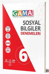 Gama Okul Yayınları 6. Sınıf Sosyal Bilgiler Denemeleri - Fenomen Yayıncılık