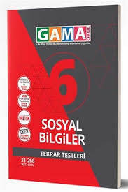 Gama Yayınları 6. Sınıf Orjin Sosyal Bilgiler Tekrar Testleri - 1