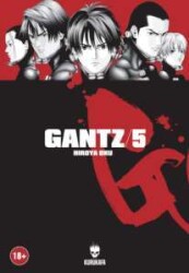 Gantz 5 Hiroya Oku Kurukafa Yayınevi - Kurukafa Yayınevi