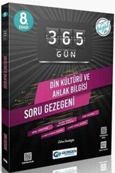 Gezegen Yayıncılık 8. Sınıf LGS Din Kültürü ve Ahlak Bilgisi 365 Gün Soru Gezegeni - Gezegen Yayınları