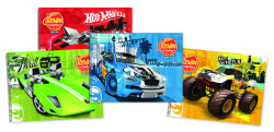 Gıpta Hot Wheels Resim Defteri Spiralli 15 Yaprak 25X35 Cm - Gıpta